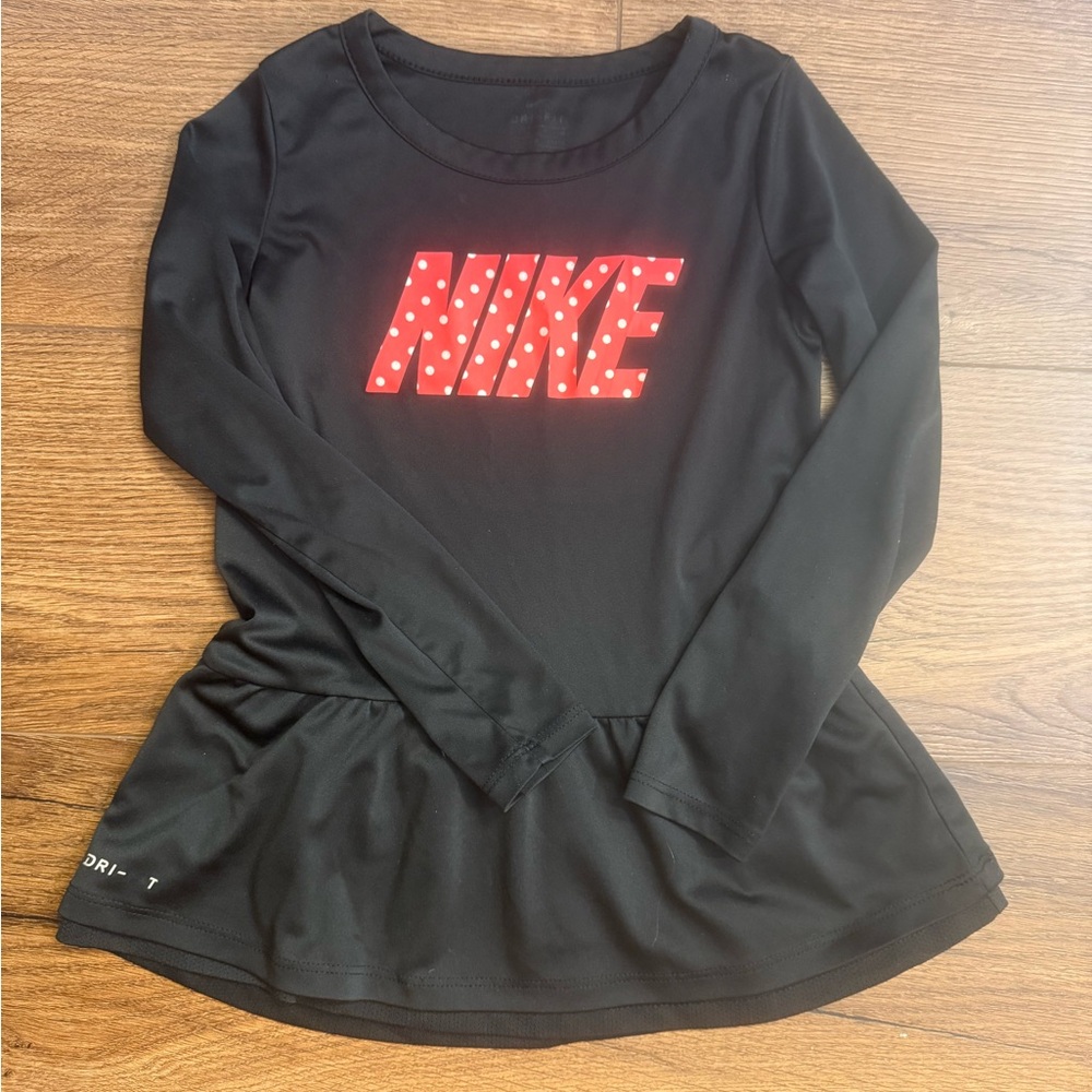 Nike Dri-FIT Peplum Top | Girls Size 6